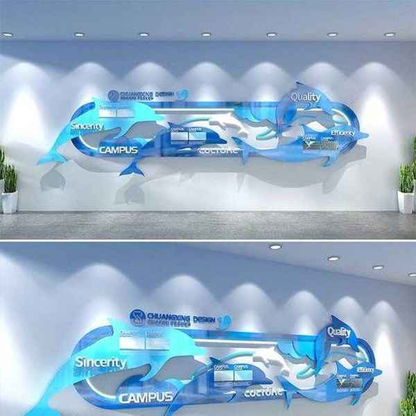 文化墙创意设计图片;企业文化墙创意设计图片