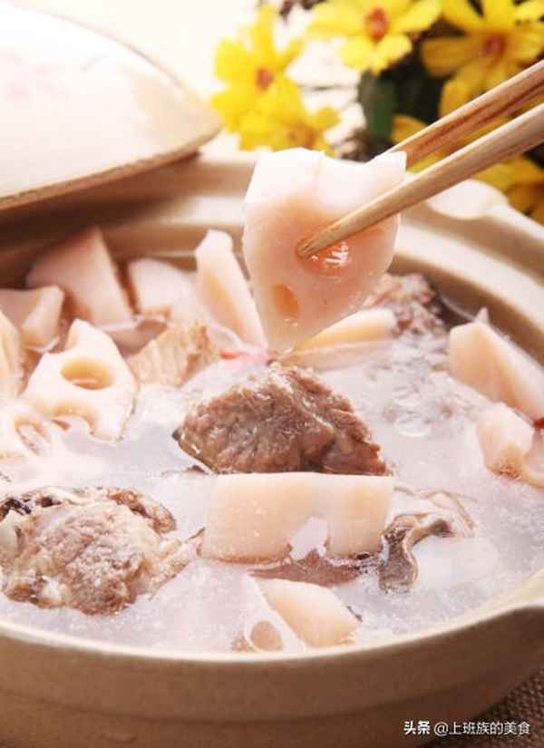 莲藕海带排骨汤的功效与作用—海带汤为什么要放黄豆