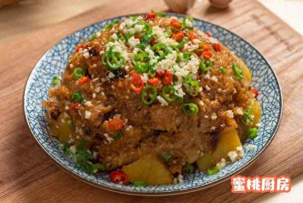 小米粉蒸肉的正宗做法_小米粉肉的做法大全