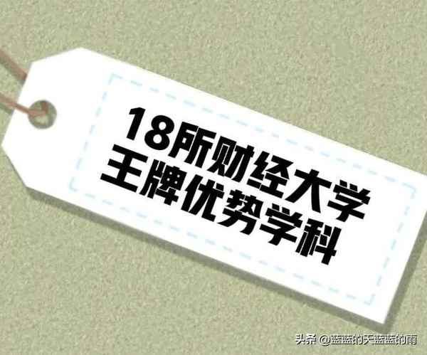 财经学校;财经学校排名前十