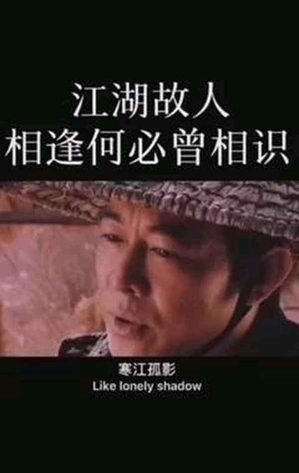 寒江孤影江湖故人想表达什么情感,寒江孤影江湖故人什么寓意