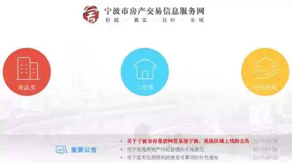 寧波市房產_寧波房屋信息交易網