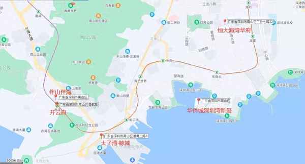 深圳恒大楼盘有哪些;深圳恒大项目分布