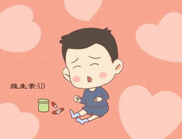 寶寶吃ad滴劑過敏圖片-寶寶吃了伊可新臉上長濕疹