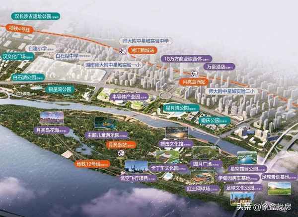 长沙月亮岛康桥悦城推新、长沙月亮岛未来两年的楼盘