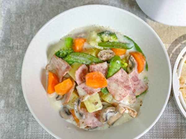 奶油燉菜配什么主食;奶油燉菜菜譜
