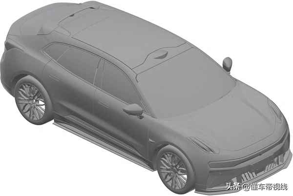 極氪001的外觀圖片、別墅外觀圖片