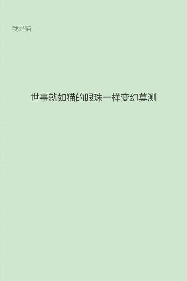 我是貓第二章讀后感,我是貓第二章講了什么