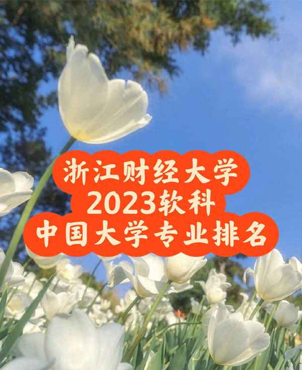 浙江财经大学在浙江排名、浙江财经大学浙江省排名第几