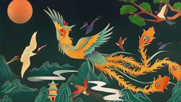 山海經中關于鳳凰的故事、《山海經》中的鳳凰