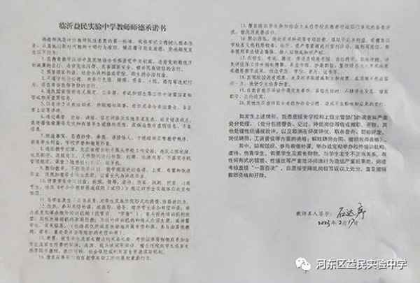 師德師風教師承諾書,個人師德表現承諾書