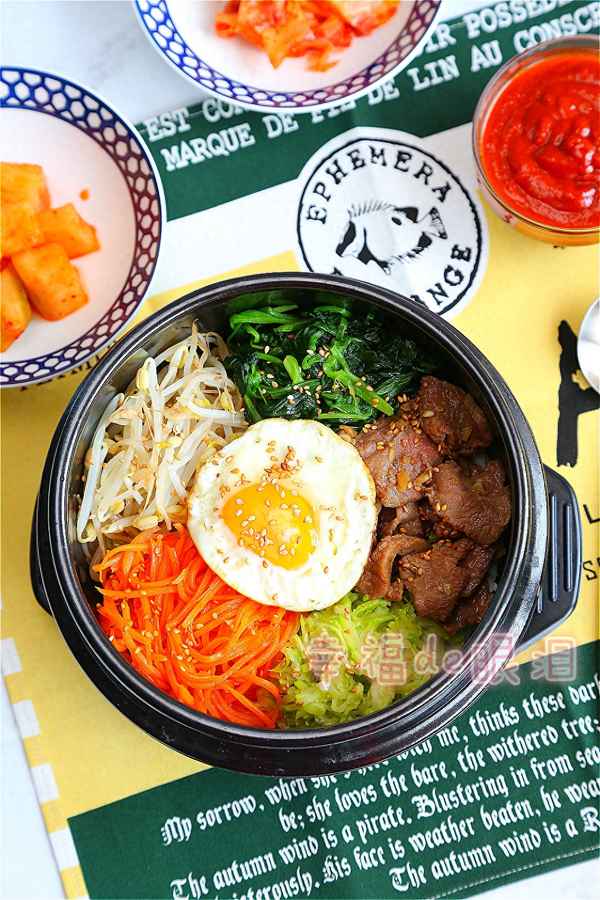 石鍋拌飯醬料的秘方,石鍋飯的做法