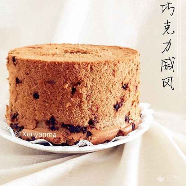 巧克力戚風蛋糕的做法_巧克力戚風味蛋糕做法