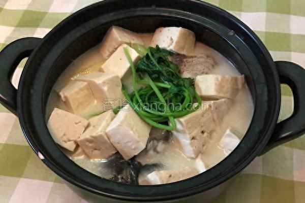 花鰱魚燉豆腐的做法、花鰱魚燉豆腐的做法大全家常