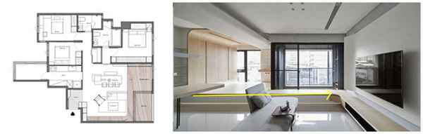 7米长阳台一分为二隔断、一个长阳台从中间隔开