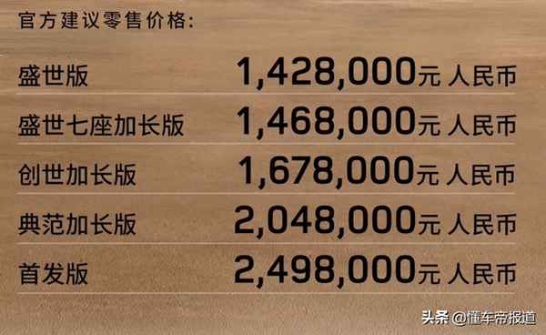 路虎行政加長版2023款價格(路虎加長版5.98米價格)