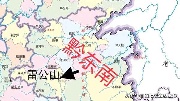 廣西十大高峰的地理位置-廣西五大高峰