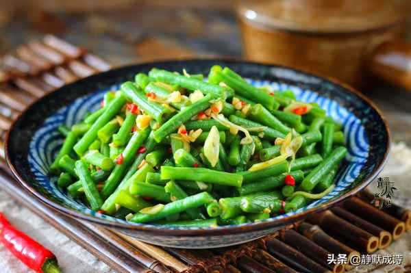 豇豆角的制作過程—豇豆角餃子的做法