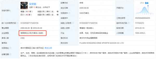 鸿星尔克股东持股比例-鸿星尔克股东持股比例分析