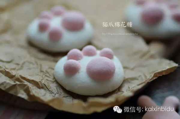 怎么制作貓爪棉花糖簡單視頻;貓爪棉花糖好吃嗎