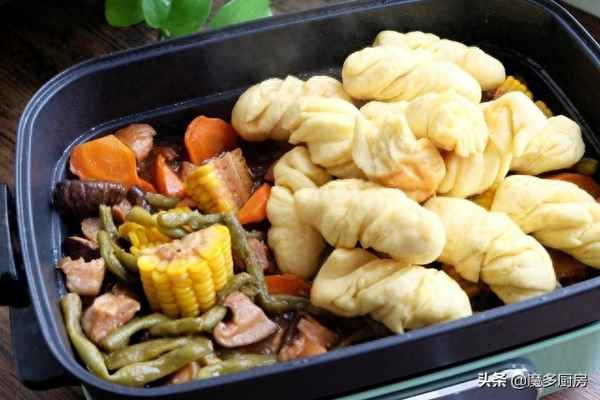 玉米花卷饅頭的做法、面食花卷的做法 花樣大全