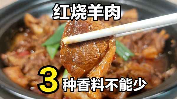 紅燒羊肉的家常做法-四川紅燒羊肉的家常做法