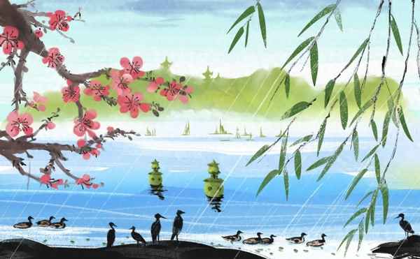 描寫春雨的詩句古詩大全—關(guān)于下雨的詩句古詩