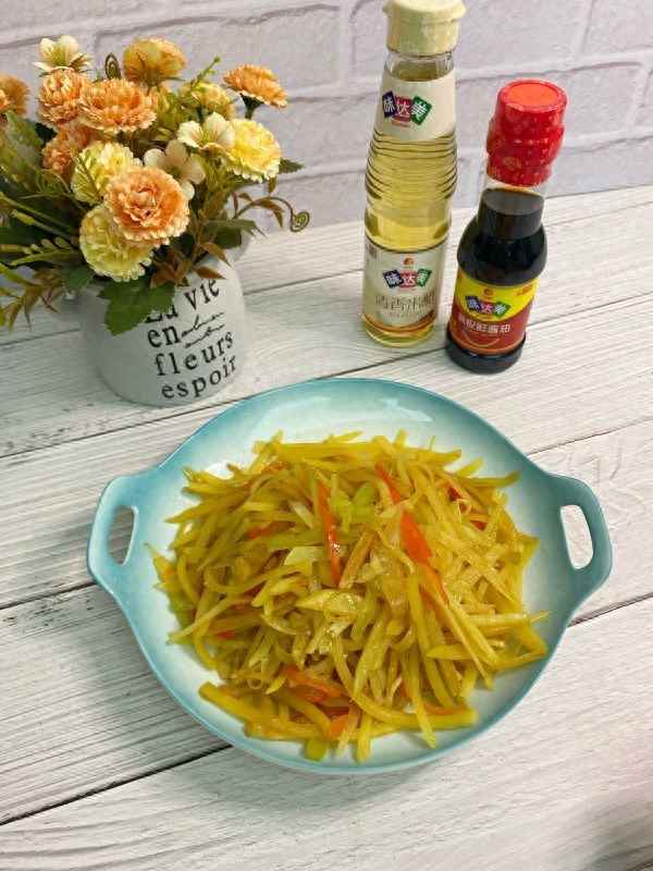 做醋溜土豆絲的步驟-如何做醋溜土豆絲視頻