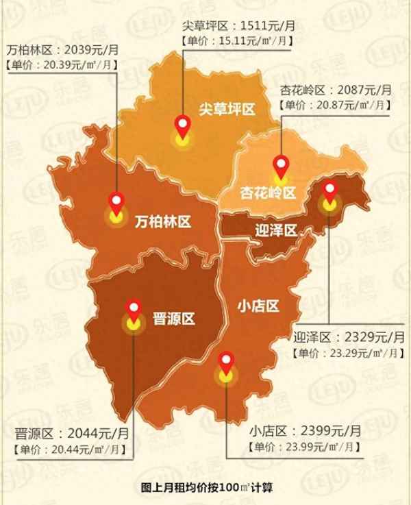 太原租房子多少钱一个月,在太原租房子怎么找