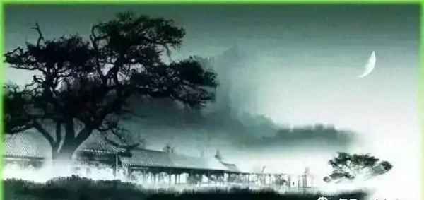 漏断人初静,缺月挂疏桐—缺月挂疏桐,漏断人初静描绘了怎样的画面