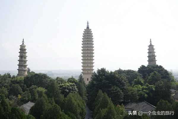 珍藏在崇圣寺三塔的畫,云南崇圣寺三塔
