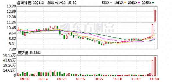 迦南科技新浪财经-迦南科技股票分析