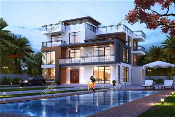 现代三层别墅图片大全-现代三层别墅图片大全 农村