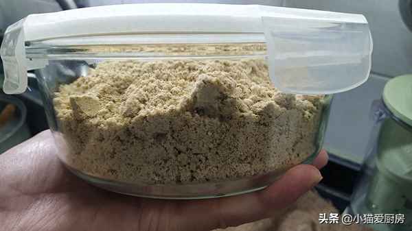 家庭制作油茶面的配方;家庭制作油茶面的方法