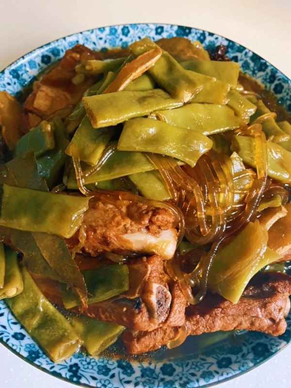 排骨豆角的做法大全竅門_排骨豆角一鍋鮮圖片