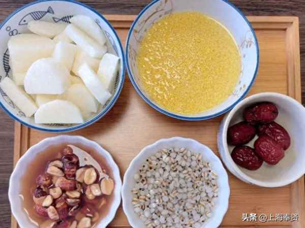 山藥薏仁蓮子粥功能和作用;山藥薏仁蓮子紅棗粥功效