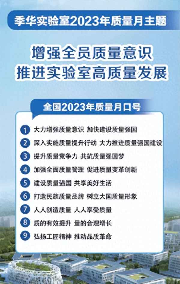 2023質量月主題標語;質量金句八個大字