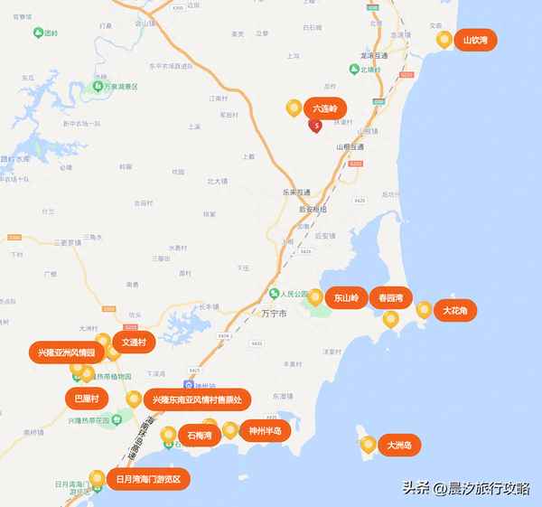 萬寧旅游攻略自由行—萬寧必去的五大景點