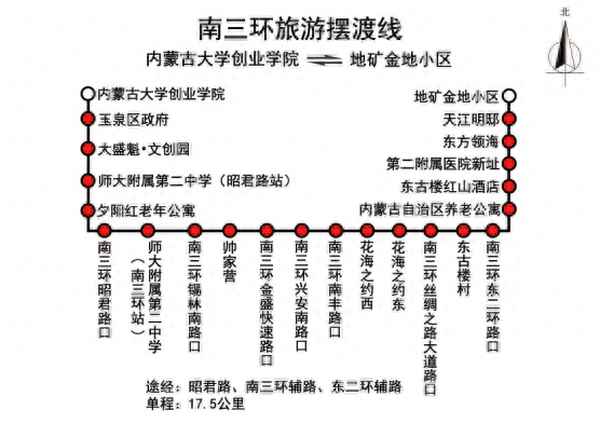 南三环公交车路线、南三环地图