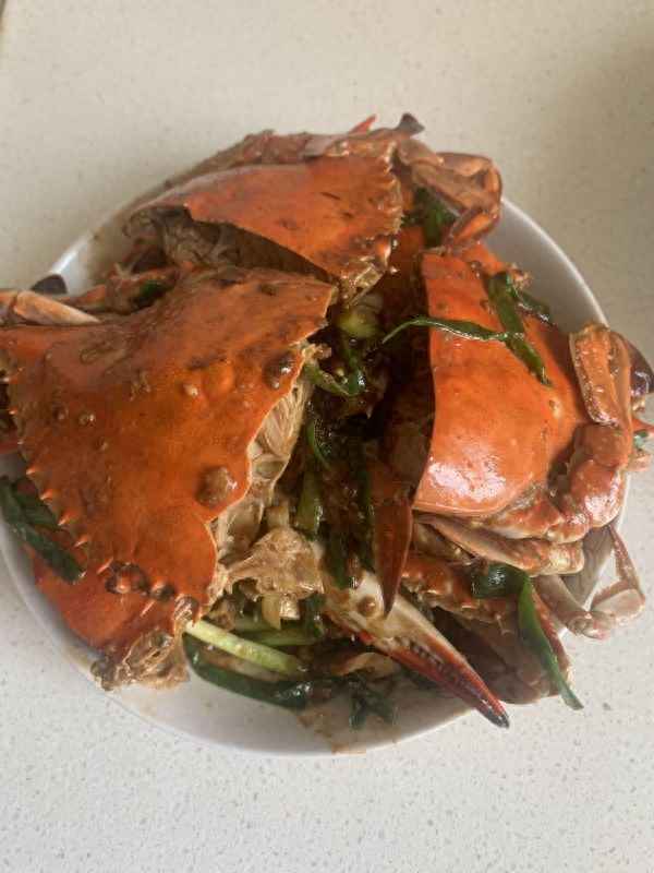紅燒大閘蟹圖片大全_紅燒大閘蟹的做法步驟如下