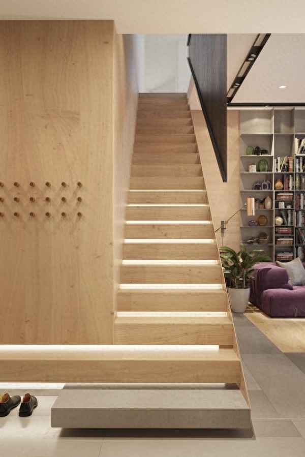 复式楼房子图片大全(复式小公寓装修图片)