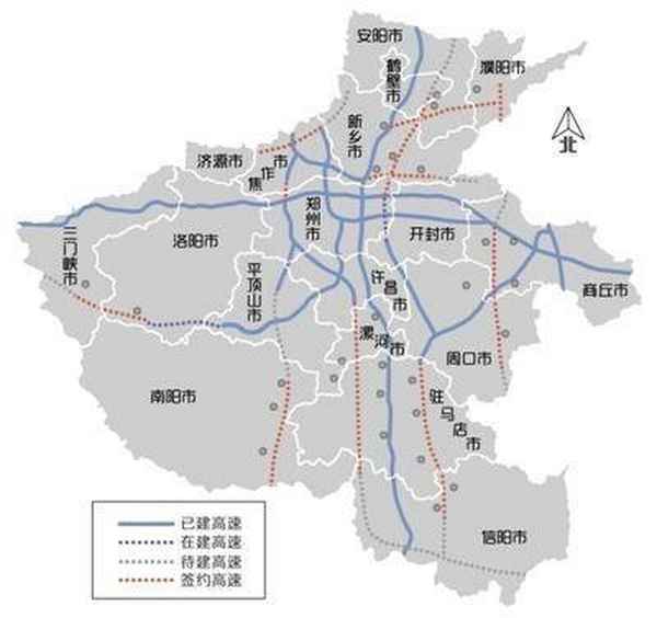 河南省安羅高速詳細圖_安羅高速都經過什么地方
