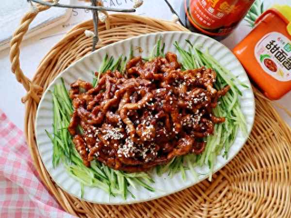 家常醬肉絲的簡單做法步驟竅門—醬肉絲的做法和配方視頻