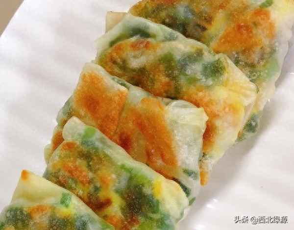無油版韭菜煎餅盒子—煎餅盒子和韭菜盒子一樣嗎