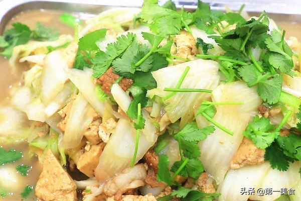 白菜燉豆腐的正宗做法(大白菜燉豆腐怎么做好吃)