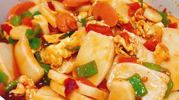 西紅柿炒年糕簡(jiǎn)單又好吃,西紅柿炒年糕怎么做