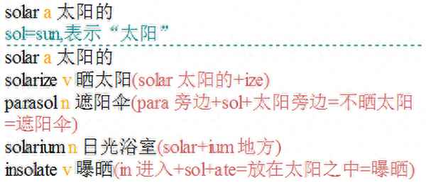 太陽英語sun發音_太陽英文單詞sun怎么讀