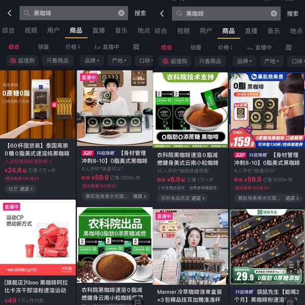 黑咖啡電視劇、黑咖啡電視劇女主角