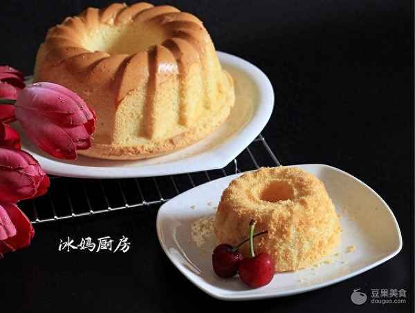 戚風蛋糕的做法家庭做法、自制蛋糕簡單做法