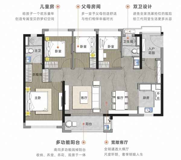 万科金域悦府户型图(万科金域悦府楼盘详情)